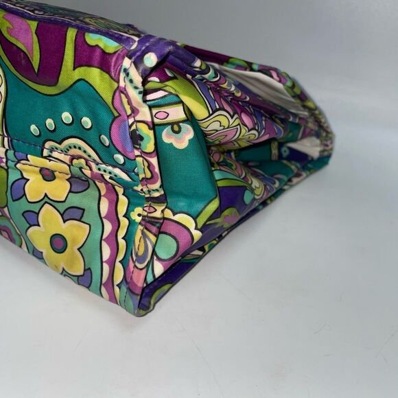 Vera Bradley Colorful Paisley Print Lunch Bag - Picture 7 of 9